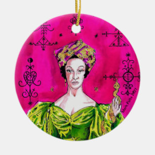 Spirited Tales Ceramic Ornament