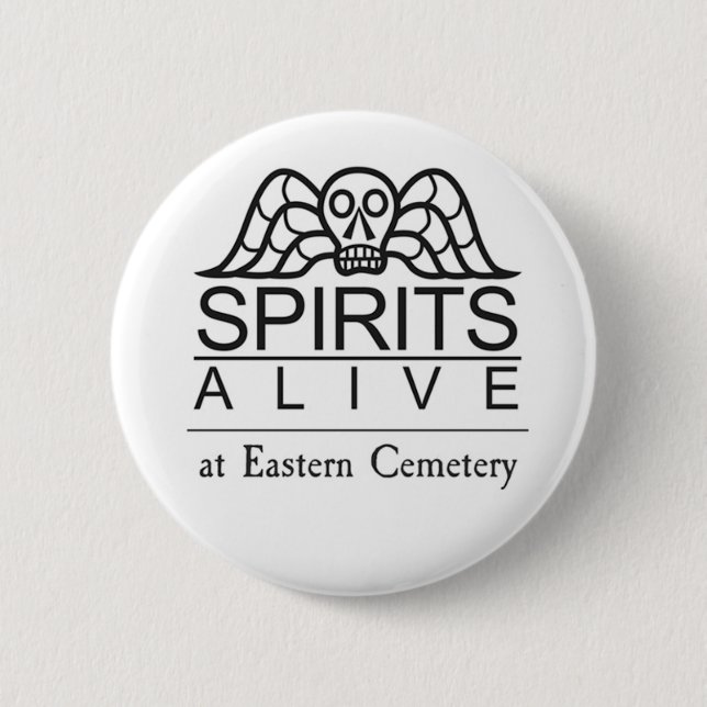 Spirits Alive logo on a button (Front)