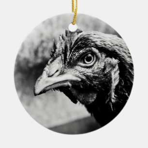 spirits and chickens ceramic tree decoration