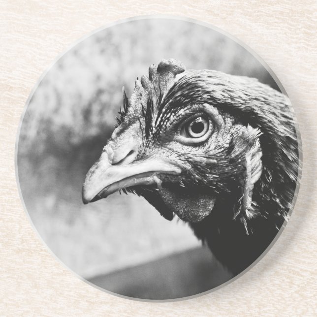 spirits and chickens coaster (Front)