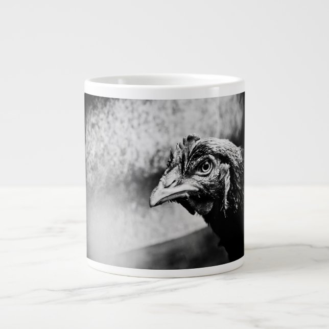 spirits and chickens large coffee mug (Front)
