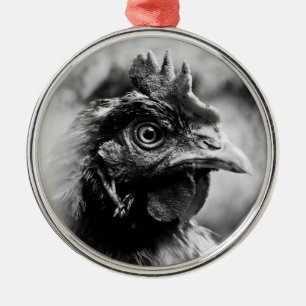 spirits and chickens metal tree decoration
