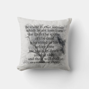 Spirits of the Dead Edgar Allan Poe Poem   Cushion