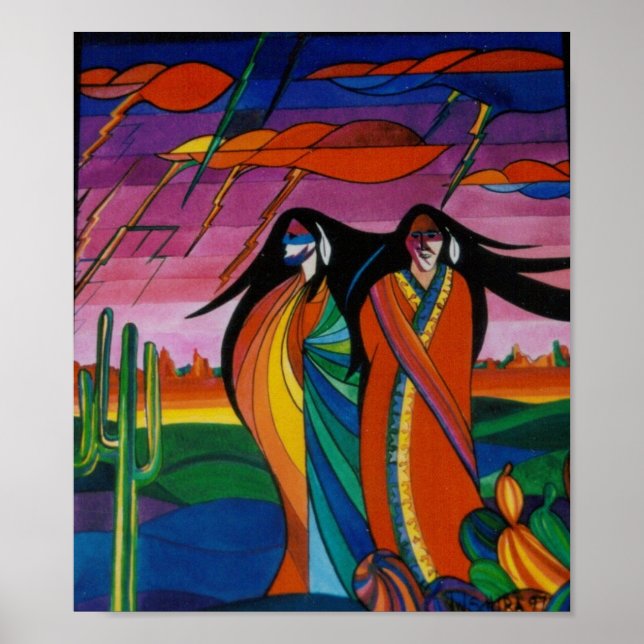 Spirits of the Desert Poster (Front)