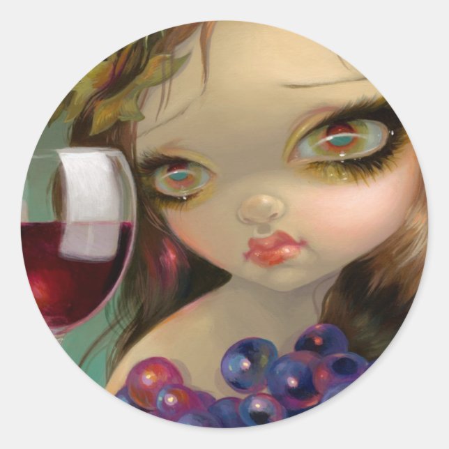 "Spirits of the Vine: Merlot" Sticker (Front)