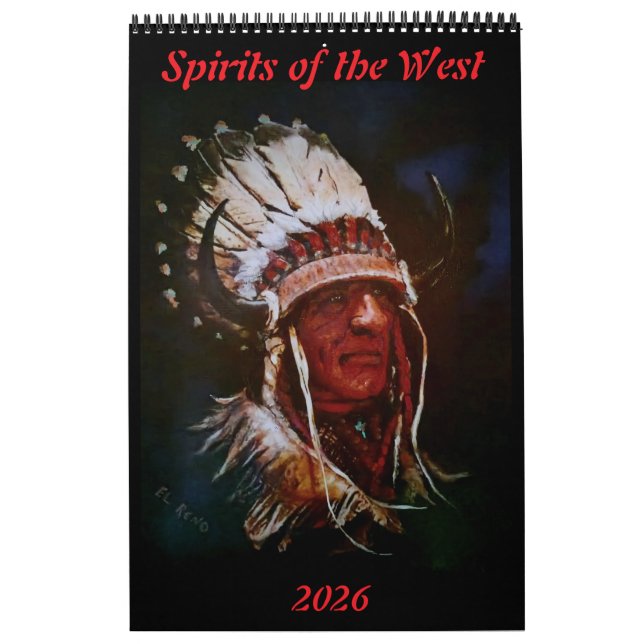 Spirits of the West Calendar (Cover)