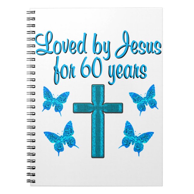 SPIRITUAL 60TH BIRTHDAY NOTEBOOK (Front)