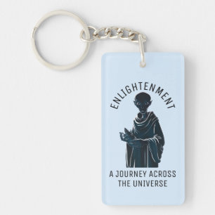 Spiritual Alien Monk Key Ring