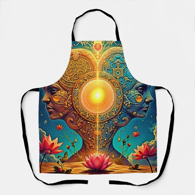 Spiritual Awakening Art Apron (Front)