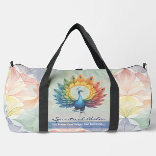 Spiritual Balm   Keeps the Balance Duffle Bag