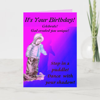 Spiritual Birthday Card