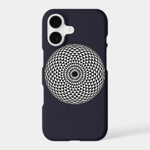 Spiritual Black White Mandala Geometric Oriental
