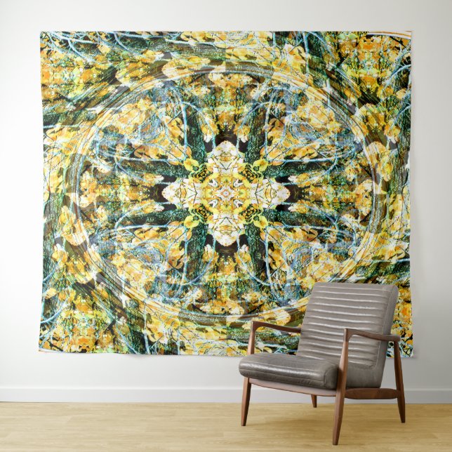 Spiritual Blooming....... Tapestry (In Situ (Horizontal))