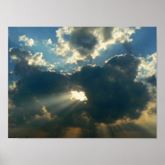 Spiritual Clouds 1 Poster