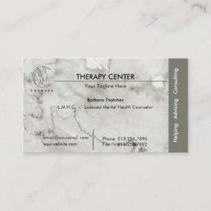 Spiritual Coach   Healer   Therapist  Business Card