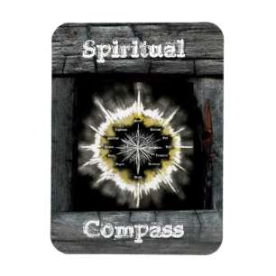 Spiritual Compass Magnet