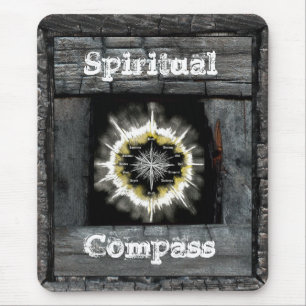 Spiritual Compass Mouse Pad