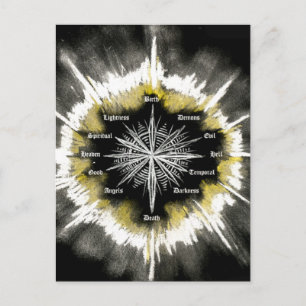 Spiritual Compass Postcard