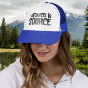 Spiritual Connect Source God Trucker Hat