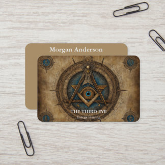 Spiritual Energie Heiler Reiki Business Card