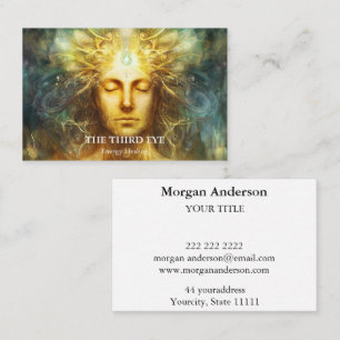 Spiritual Energie Heiler Reiki Business Card