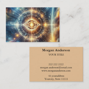 Spiritual Energie Heiler Reiki Business Card
