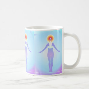 Spiritual Energy Awakening – Divine Feminine Glow Coffee Mug