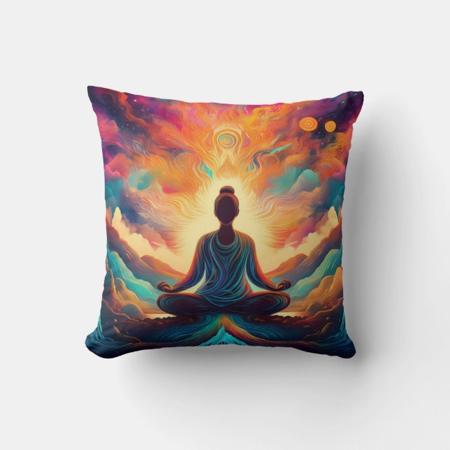 Spiritual Energy Magnet A Cushion (Front)