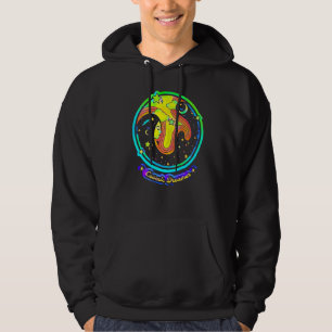 Spiritual Enlightenment Tarot Card Cosmic Dreamer Hoodie