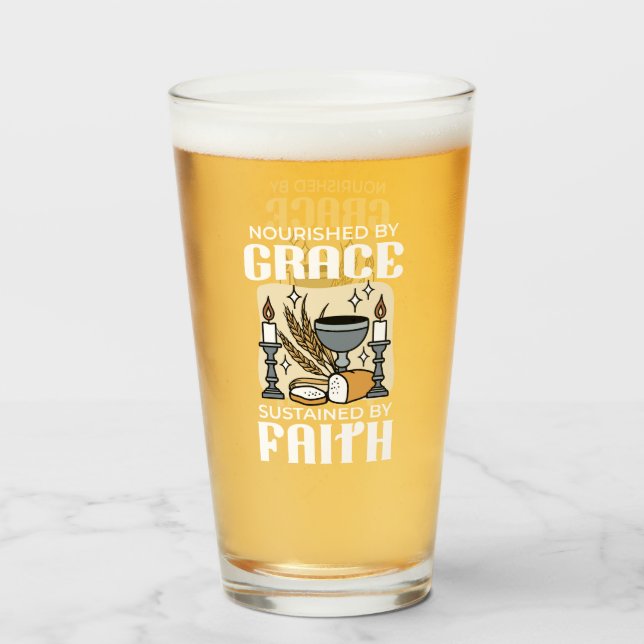 Spiritual Faith and Grace – Uplifting Christian Glass (Front Filled)