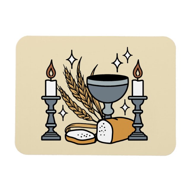 Spiritual Faith and Grace – Uplifting Christian Magnet (Horizontal)