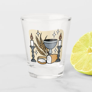 Spiritual Faith and Grace – Uplifting Christian Shot Glass