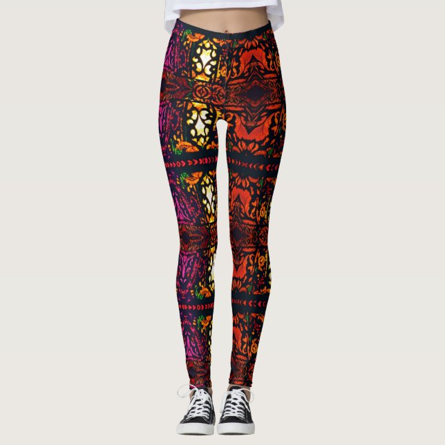 Spiritual Festival Leggings (Front)