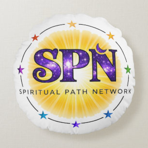Spiritual Headrest Round Cushion