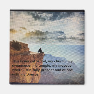 spiritual healing inspirational magnet
