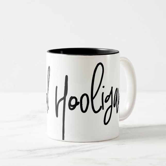 Spiritual Hooligan Big Script Mug (Front Right)