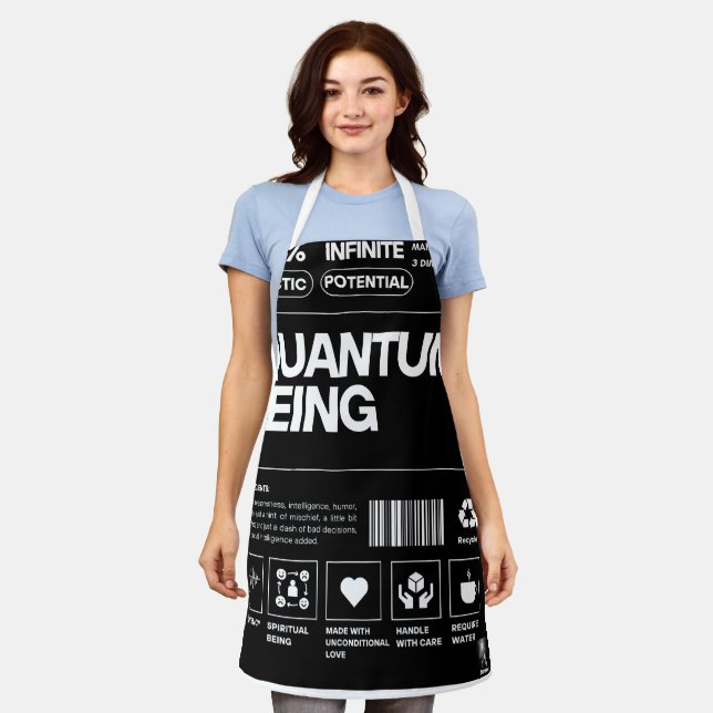Spiritual inspirational  apron (Worn)