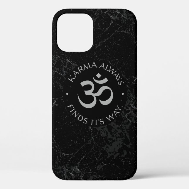 Spiritual Karma Om Design – Mindfulness Collection Case-Mate iPhone Case (Back)