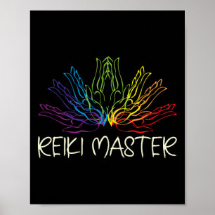 Spiritual Life Energy Healer Reiki Master Poster