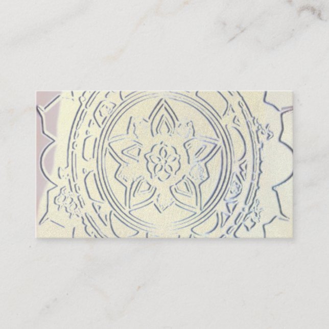 Spiritual Light Reiki Life Coach business card (Front)