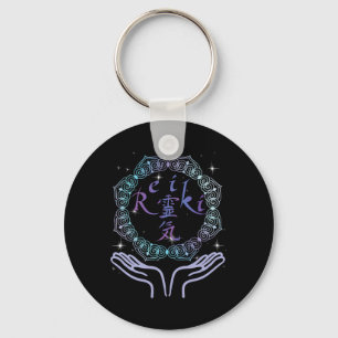 Spiritual Living Energy Healer Reiki Key Ring