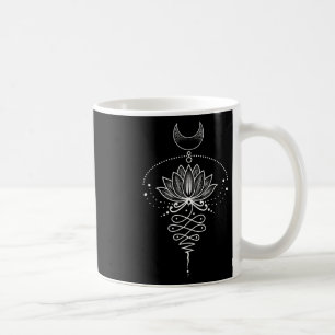 Spiritual Lotus Flower Unalome Zen Meditation Yoga Coffee Mug