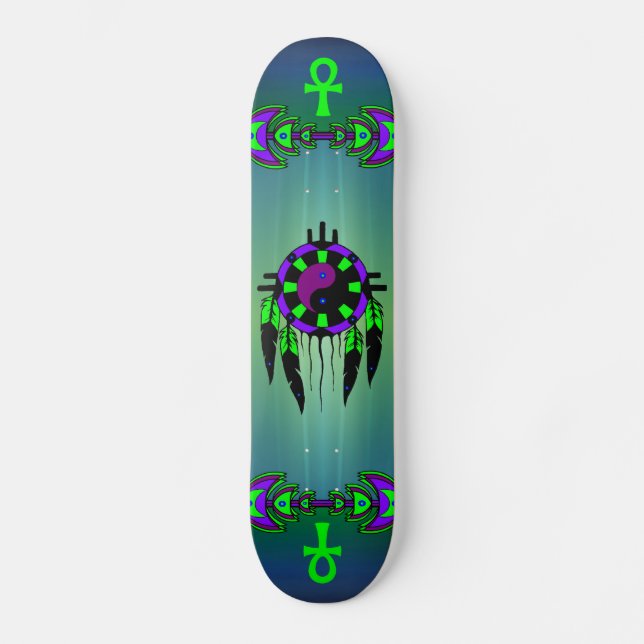 Spiritual Magic Skateboard - Customised (Front)