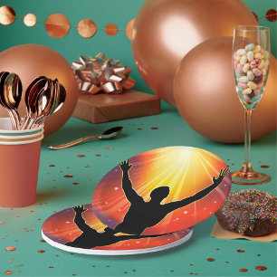 Spiritual Man Paper Plates