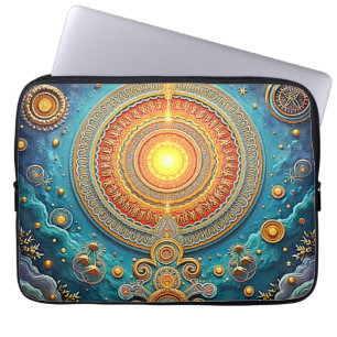 Spiritual Mandala Art Laptop Sleeve