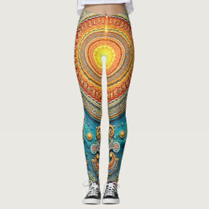 Spiritual Mandala Art Leggings