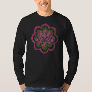 Spiritual Mandala Flower Blossom Yoga Bohemian Lot T-Shirt