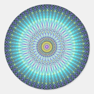 Spiritual Mandala Gifts Classic Round Sticker