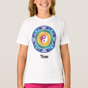 Spiritual Mandala Rainbow Colour Chinese Customise T-Shirt