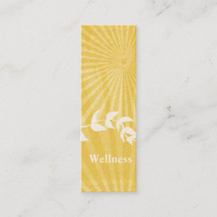 Spiritual  Meditation Coach Mini Business Card